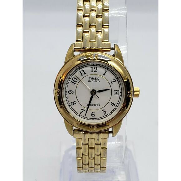 Timex indiglo womens Watch Gold Tone main image 7